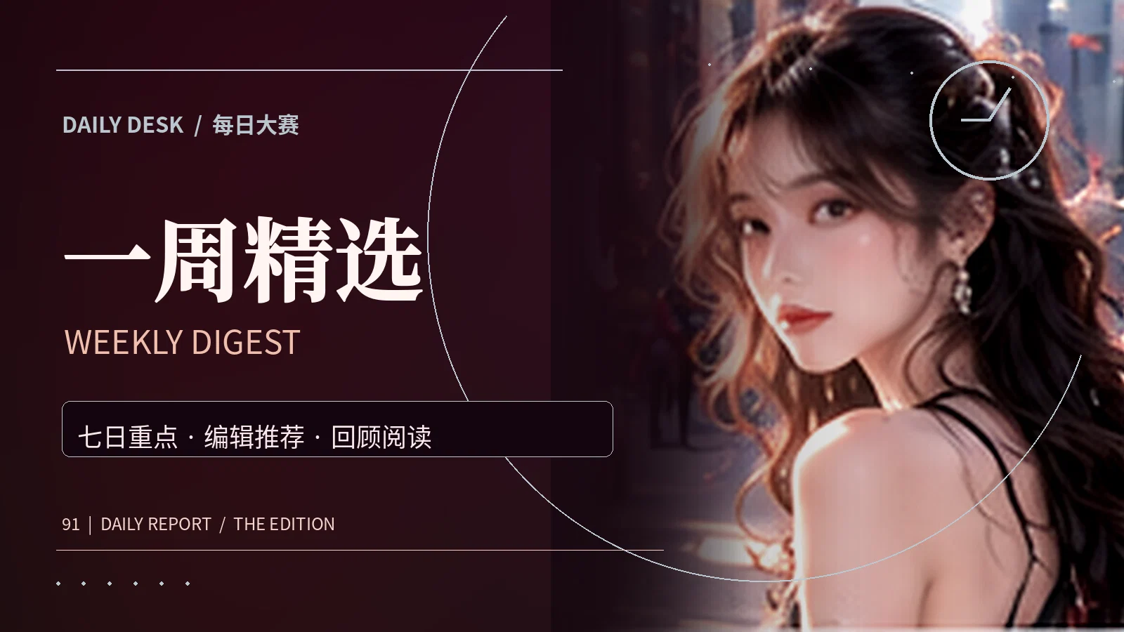一周精选编辑阅读主题